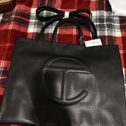 Black Telfar tote bag - Large