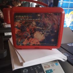 Vintage Lunch Box Transformers