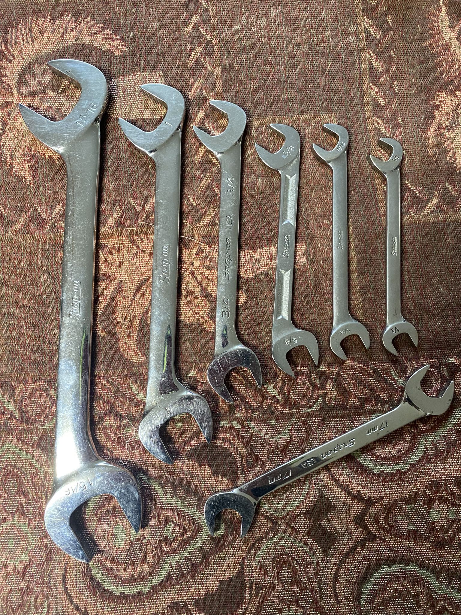 Snap On Four-Way Angle Wrenches Set