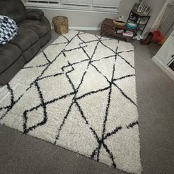 Threshold Geometric Design Woven Area Rug