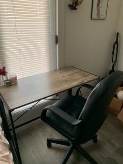 Desk + Chair