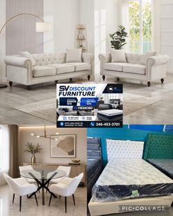 3ROOM PACKAGE DEAL QUEEN WITH MATTRESS