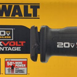 DEWALT 20-Volt MAX Lithium Ion Cordless Brushless Reciprocating Saw with FLEXVOLT ADVANTAGE (Tool Only)