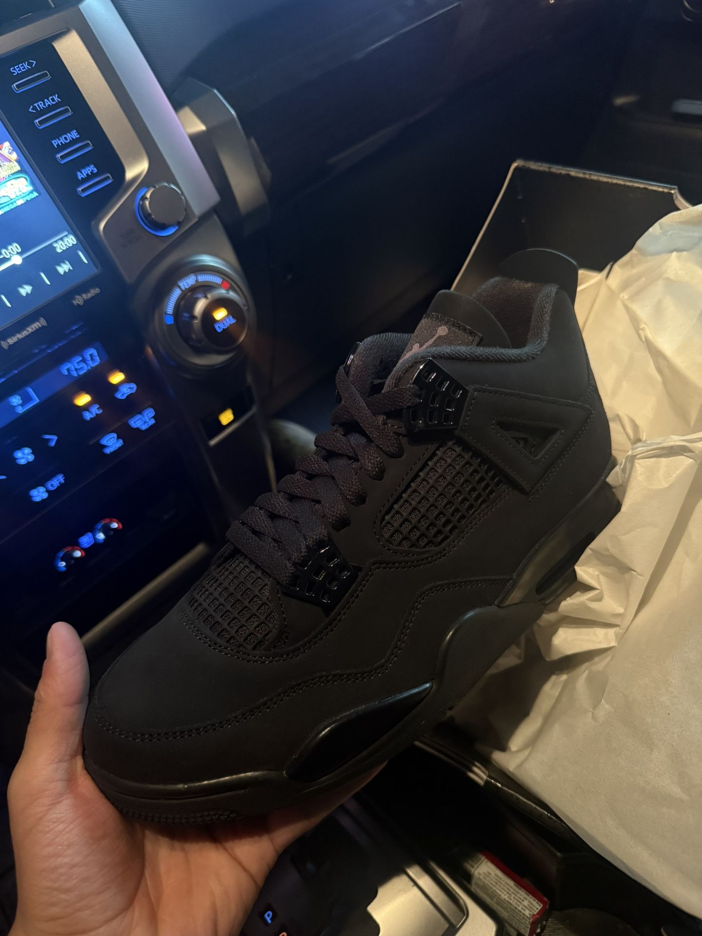 Jordan Retro 4 Black Cat Size 9 And 10