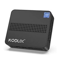 Mini PC Fanless Windows 10 Pro Intel Celeron Processor N4120(up to 2.6GHz) Expandable 8GB DDR4 128GB SSD,Mini Desktop Computer Support HDMI2.0a&Mini D