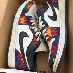 Size 11 Jordan 1 Low Nothing But Net