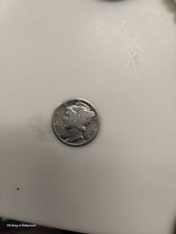 Mercury Dime Silver Coin 1918