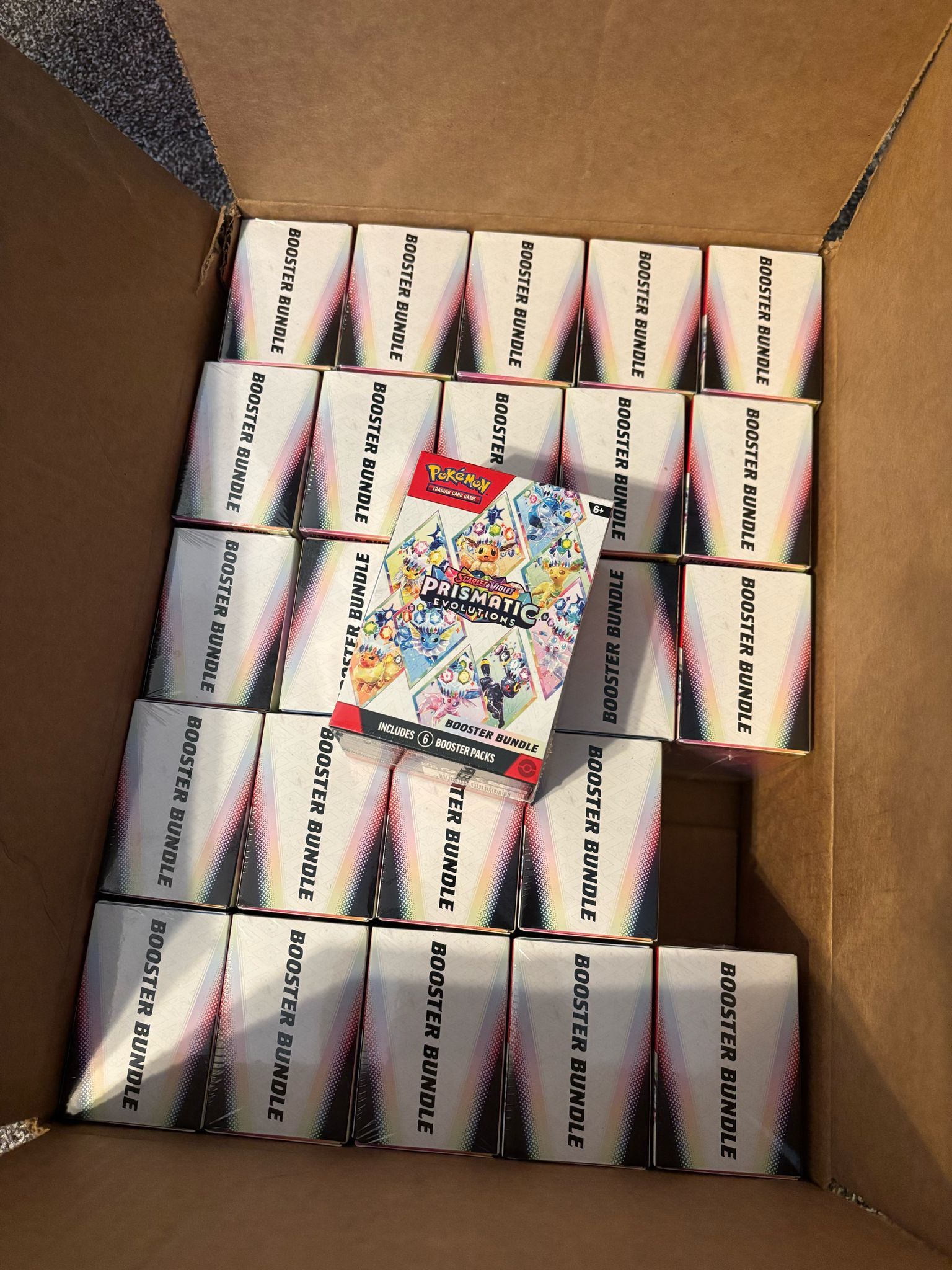 Pokemon Prismatic Booster Bundle