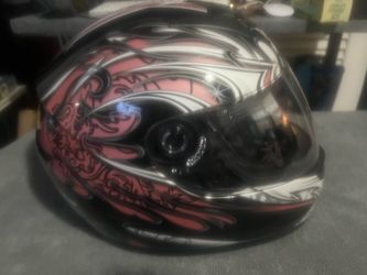 Bilt Full Face Motorcycle Helmet, Size Medium