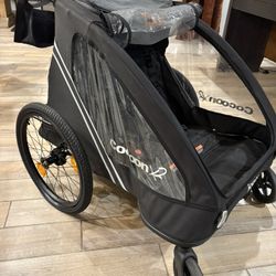Joovy Cocoon X2 Double Stroller and Bike Trailer