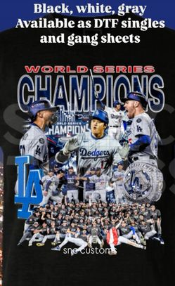 dodgers world series champions shirt