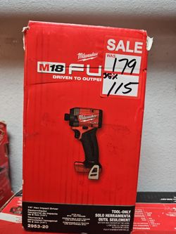 Milwaukee 1/4 Hex Impact Driver 