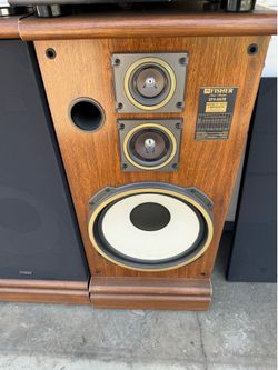 Fisher STV-667B Vintage 15” Speakers - Sound Great