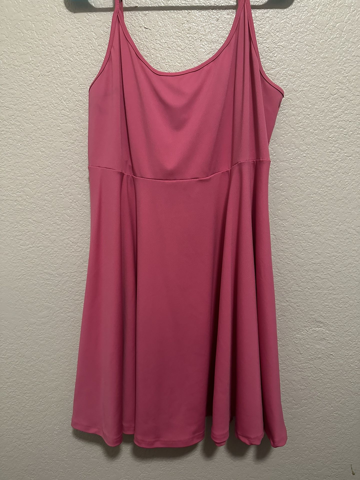 Pink dress from SHEIN 