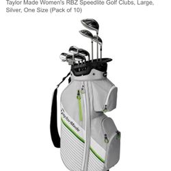 TaylorMade Womens RBZ SpeedLite 10-Piece Complete Golf Set