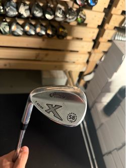 Lefty golf wedge 58
