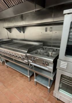 Southbend Commercial 4 range burner – Heavy Duty Gas Grill w/ Stand