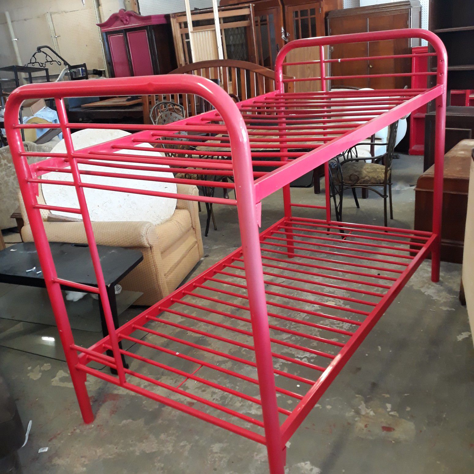 Bunk bed frame