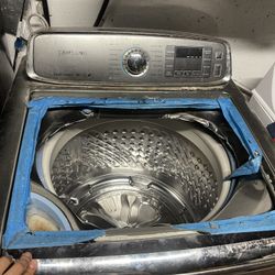 Samsung Washer Broken Glass But Works