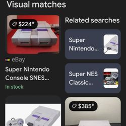 Super Nintendo Console SNES