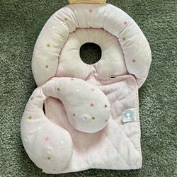 Boppy Preferred Baby Head & Neck Support Pillow- Pink Princess 