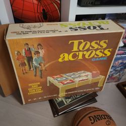 Vintage Toss Across Game by Ideal Tic Tac Toe