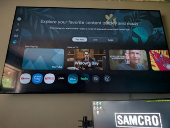 62 inch Samsung Smart TV