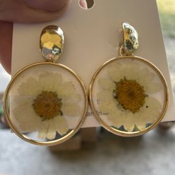 Earrings Resin.