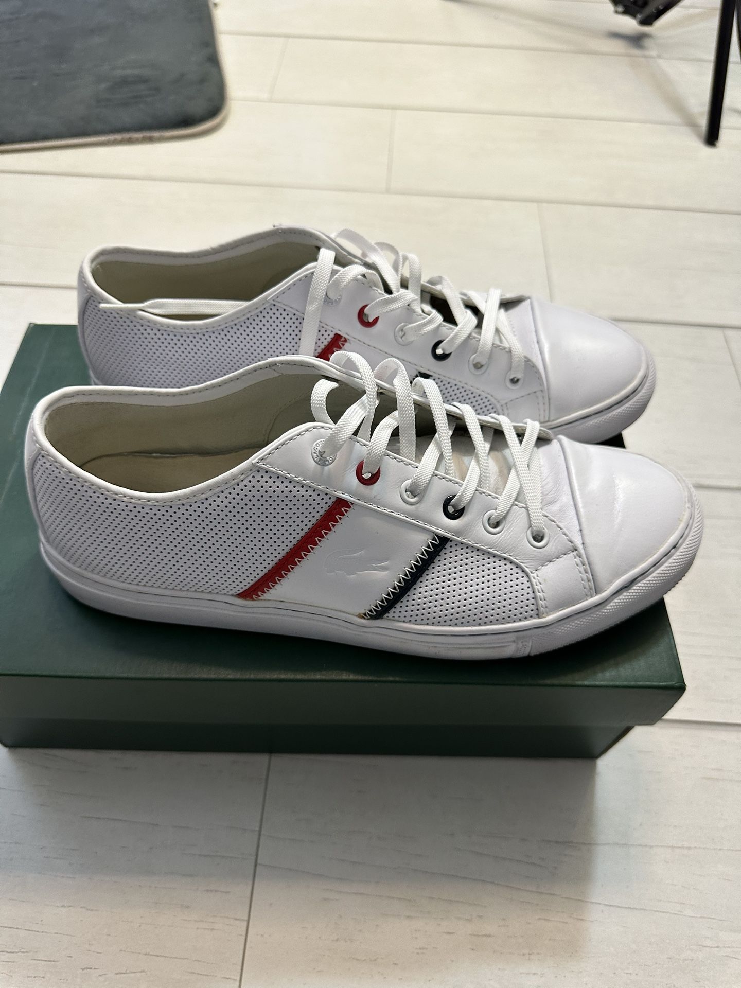 Lacoste Vintage Cerberus EM Men’s Trainers Size 10