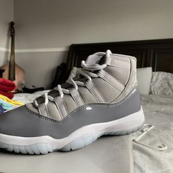 Cool Greys Jordan 11s     Size 8