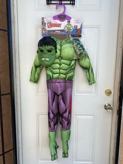 Marvel Avengers HULK Kids Costume Size 4-6, NEW