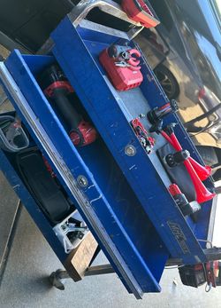 MAC Tools Blue Rolling Tool Cart