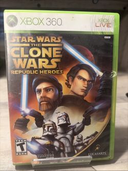 LucasArts Star Wars Clone Wars Republic Heroes (2009) T Manual - Xbox 360