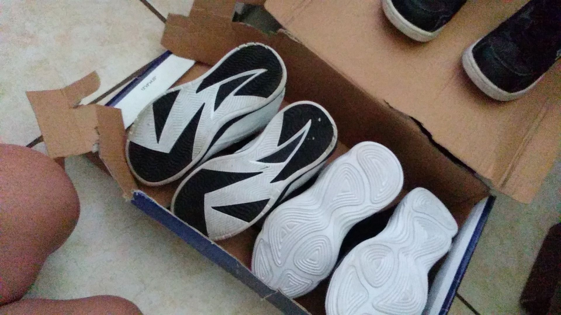 Shoes gotta go