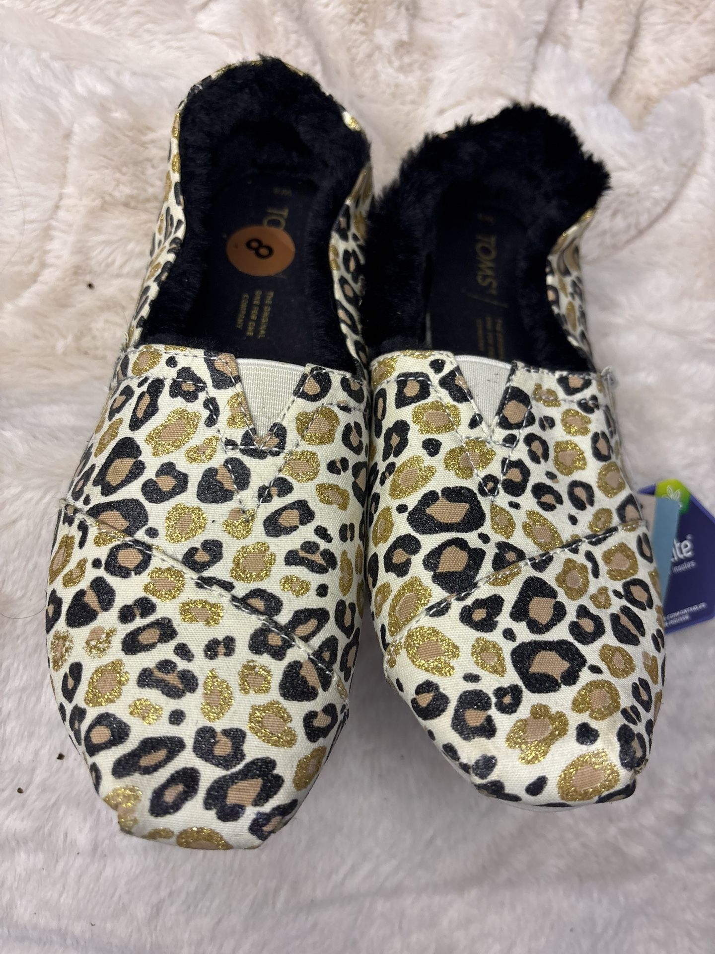 Toms Leopard Print Flats