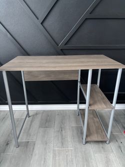 Small Gray Desk