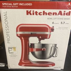   KitchenAid Mixer 6qt