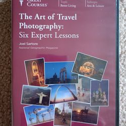 Great Courses The Art of Travel Photography - NEW