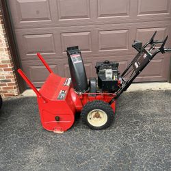 Snapper Snow Blower