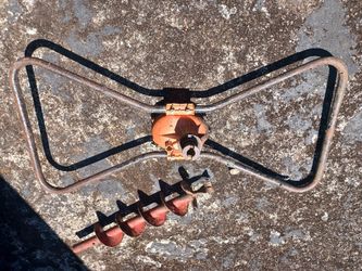 Post Hole Auger Attachment For Chain Saw