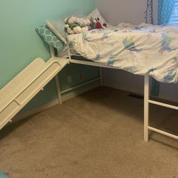 Twin Loft Bed With Slide