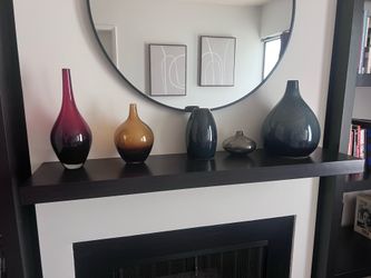 5 vases