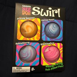Needoh 4 pack  swirl