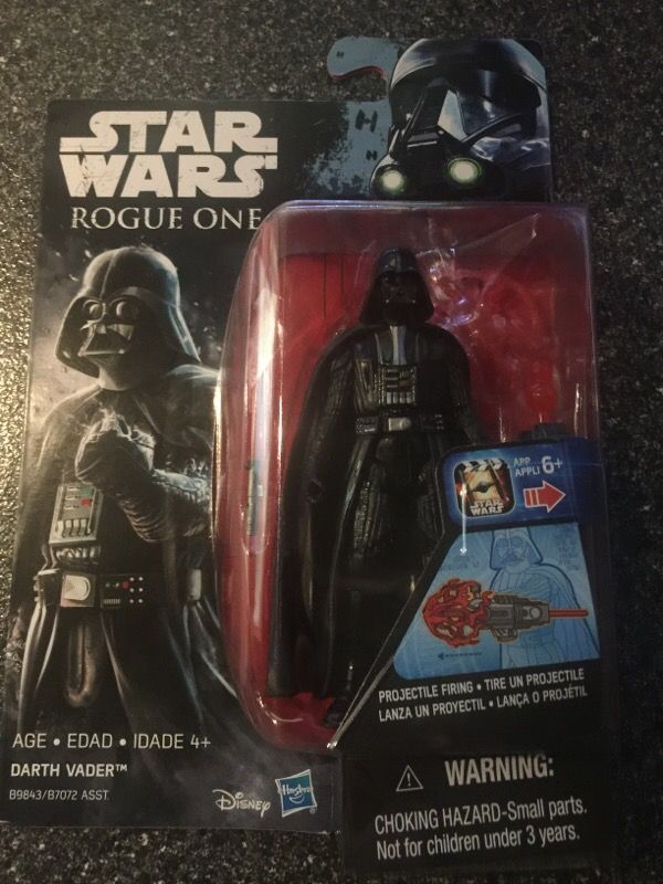 Darth Vader Action Figure 3.75 inch, Rogue One a Star Wars Story Collectible figure