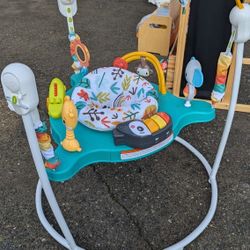 Fisher-Price Whimsical Forest Jumperoo Activity Center Jumper 