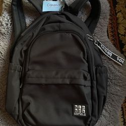 Pure Outing - Canvas Backpack -Plain Backpack