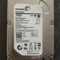Seagate Desktop 1TB SATA 3.5" HDD Hard Drive
