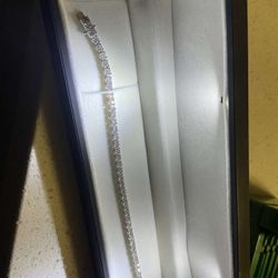 Moissanite tennis