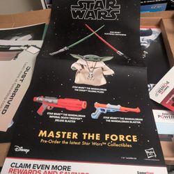 Star Wars Game Stop Poster