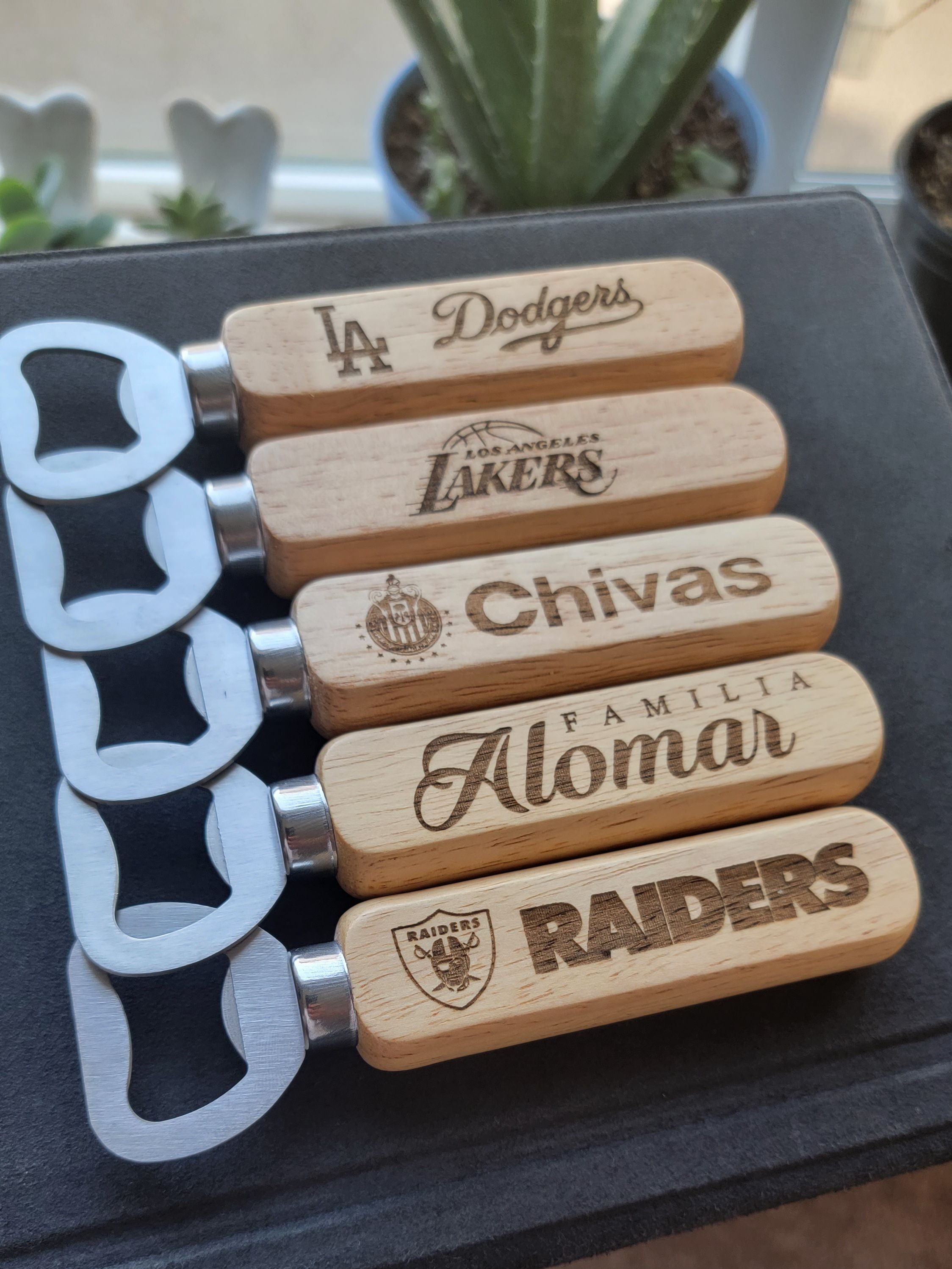 Sports Team Engraved Bottle Opener